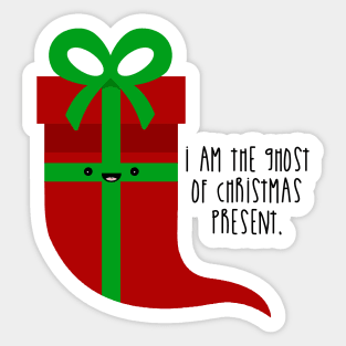 The Ghost Of Christmas Present Sticker